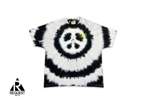 Peace Tee "Tie Dye Black White"