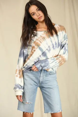 Phoebe Jersey Tie Dye Top