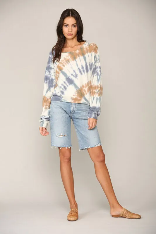 Phoebe Jersey Tie Dye Top