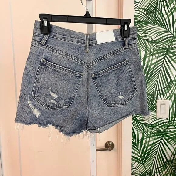 Pistola High Rise Distressed Cutoff Shorts Size 27