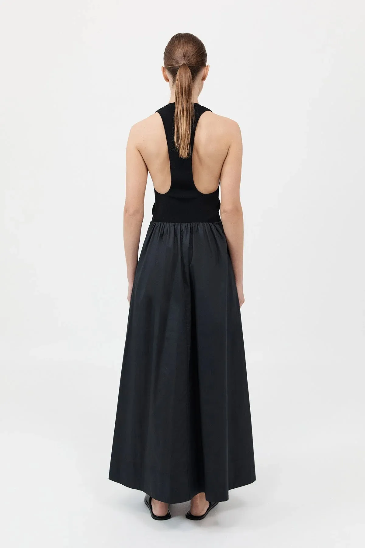 Plunge Neck Dress