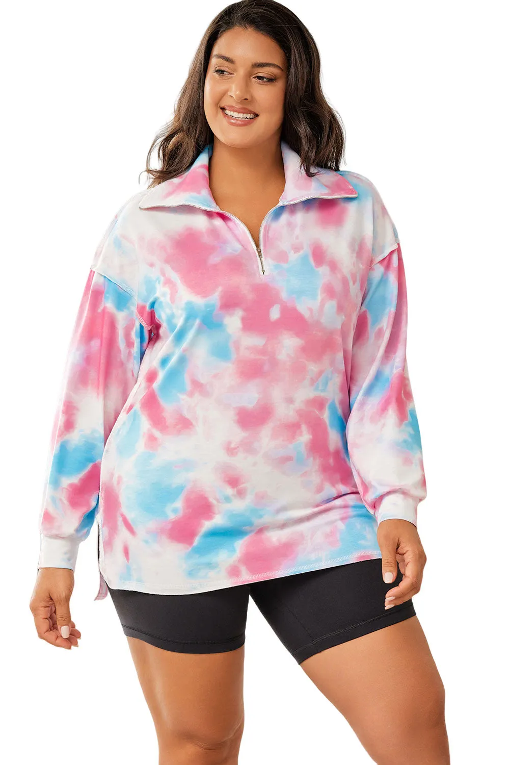 Plus Size Pullover Sweatshirt