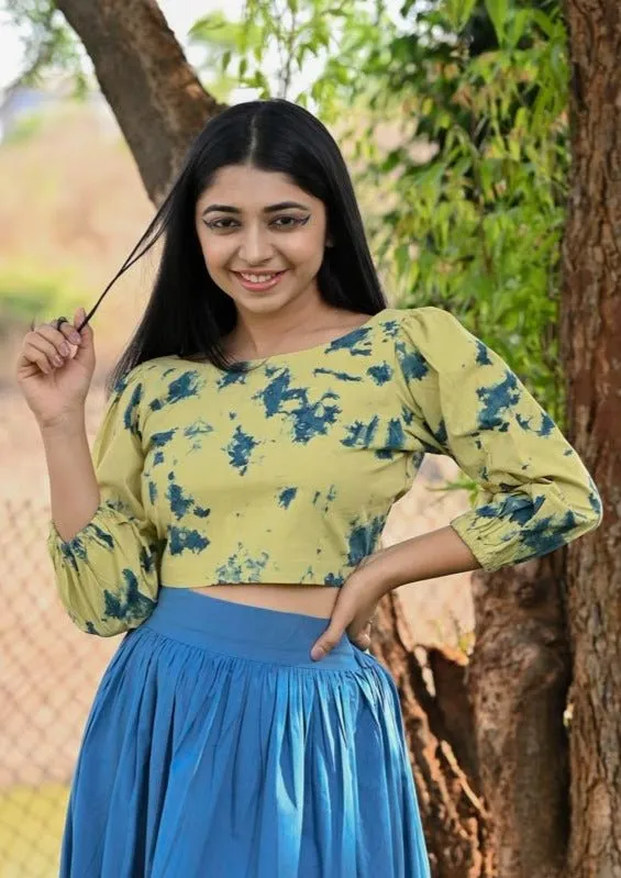 Polar - Back Tie-up Crop Top