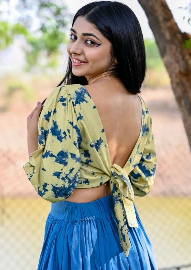 Polar - Back Tie-up Crop Top