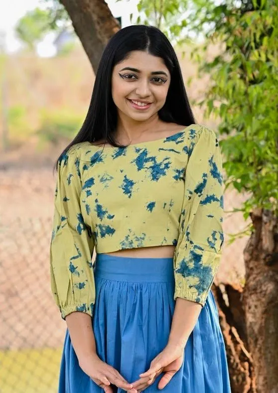 Polar - Back Tie-up Crop Top