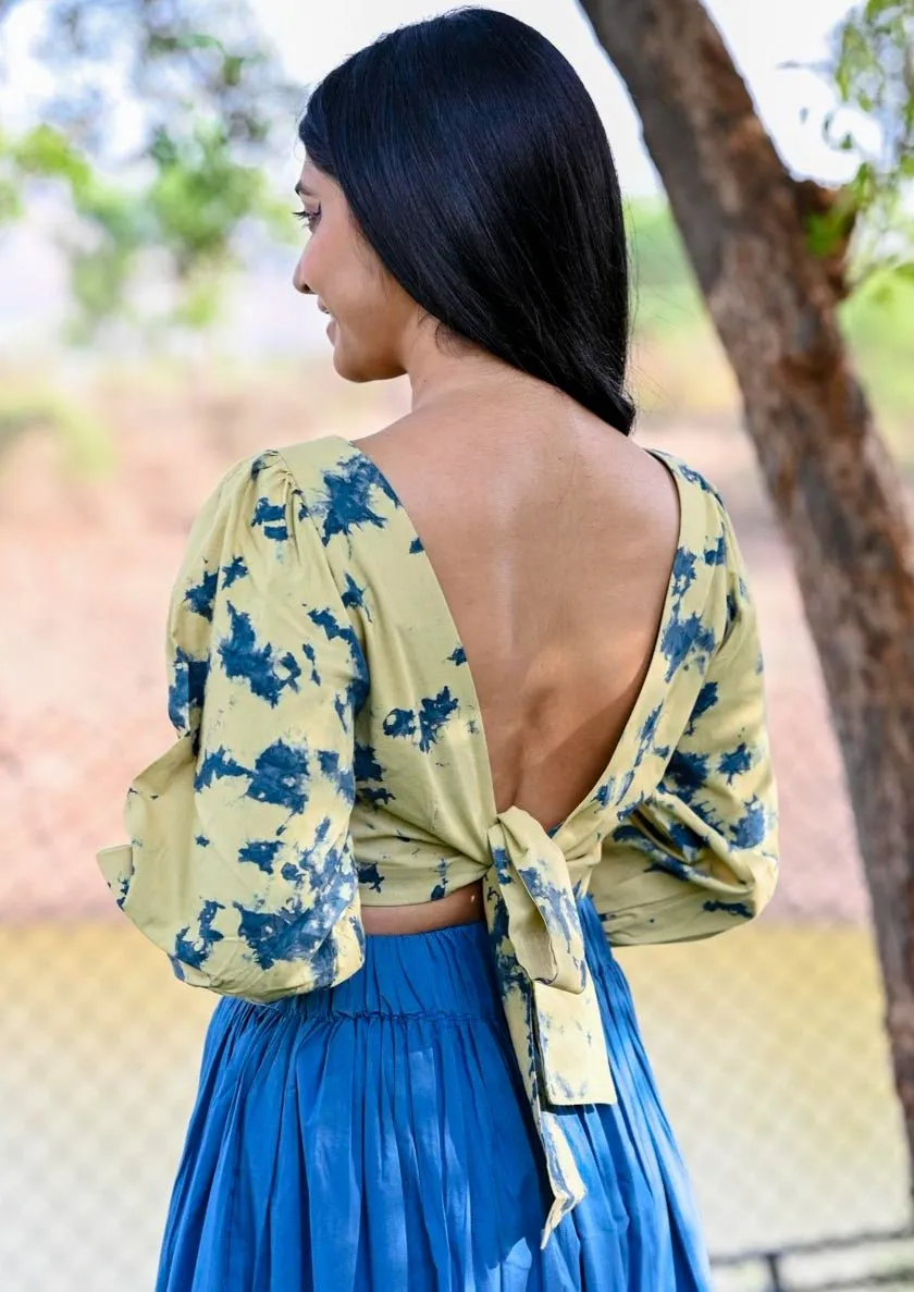 Polar - Back Tie-up Crop Top