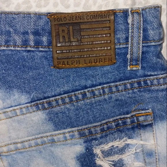 Polo Ralph Lauren Distressed Jean shorts