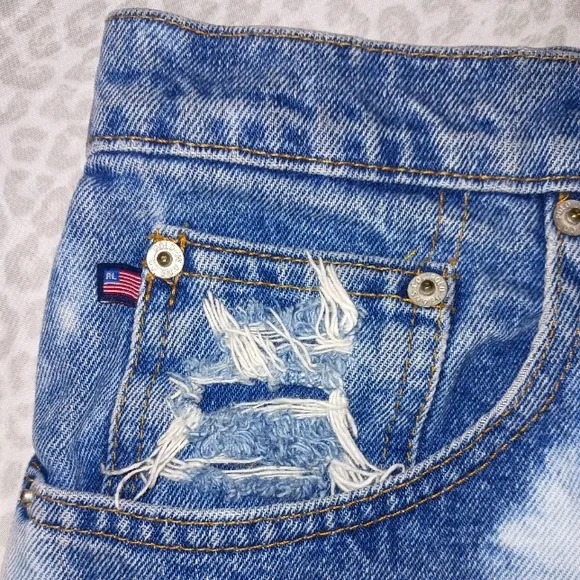 Polo Ralph Lauren Distressed Jean shorts