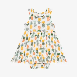 Posh Peanut Racerback Twirl Bodysuit Dress in McGuire