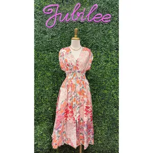 Primrose Floral Midi Dress