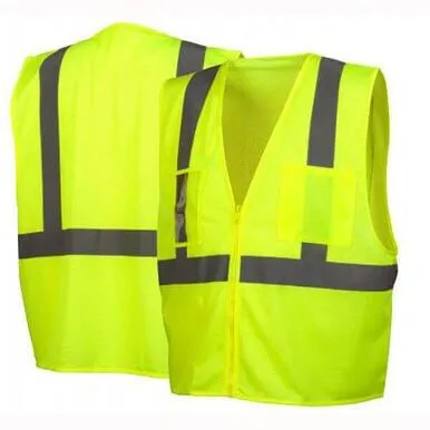 Pyramex Class 2 Economy Vest with Clear Pocket RVZ21CP