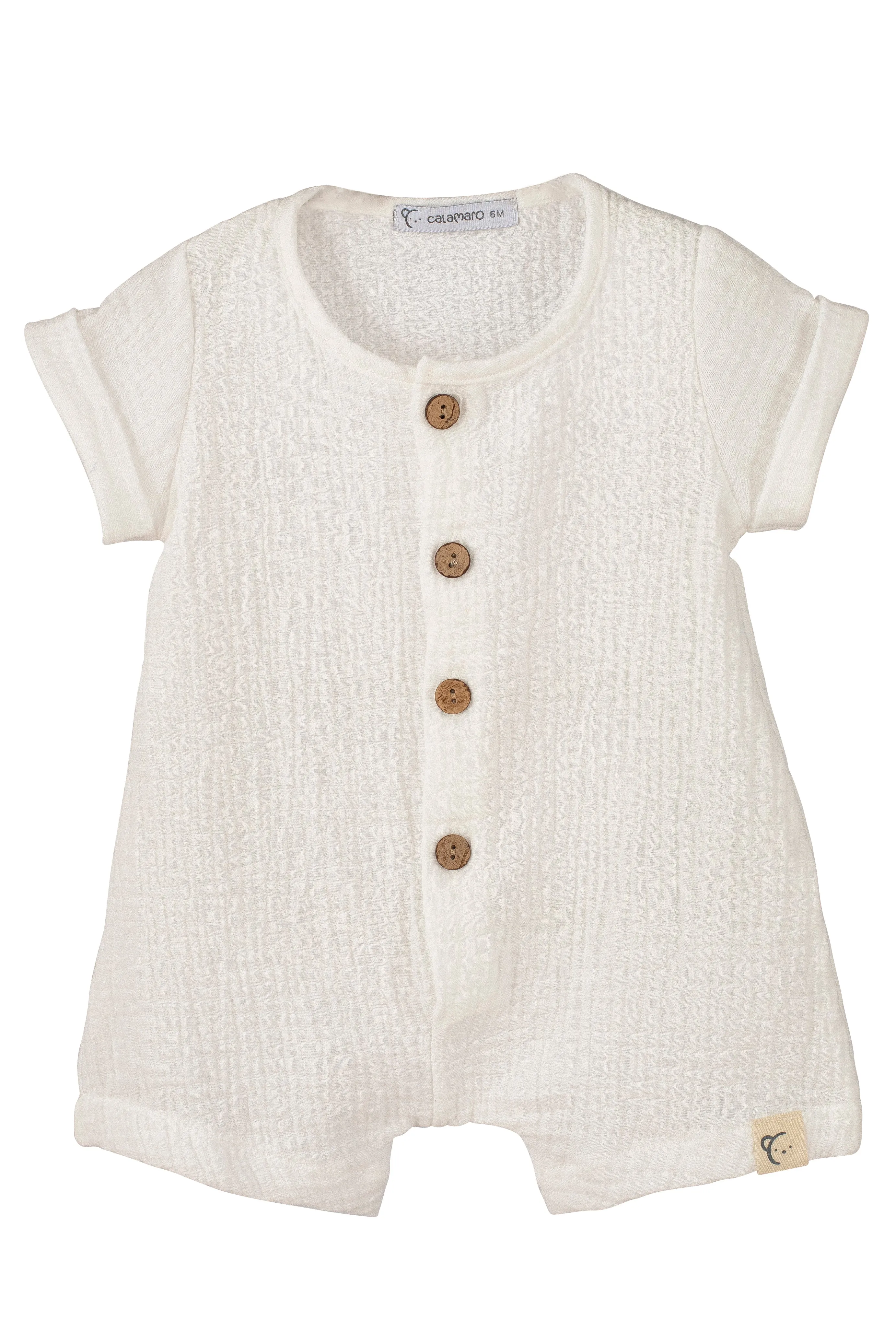 "Atlas" Cheesecloth Romper