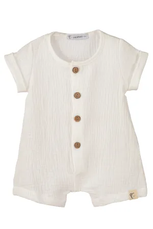 "Atlas" Cheesecloth Romper
