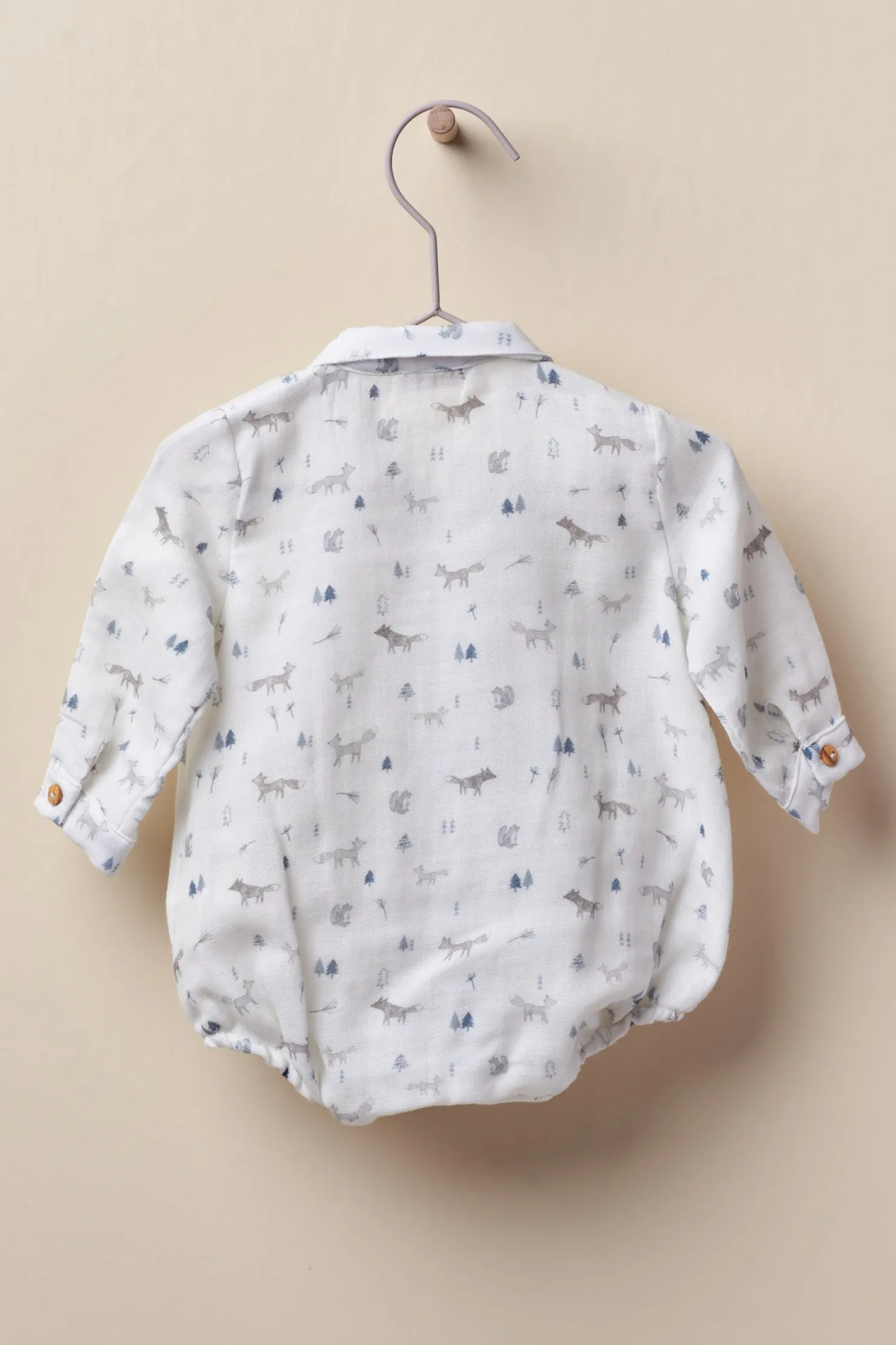 "George" Fox Print Shortie