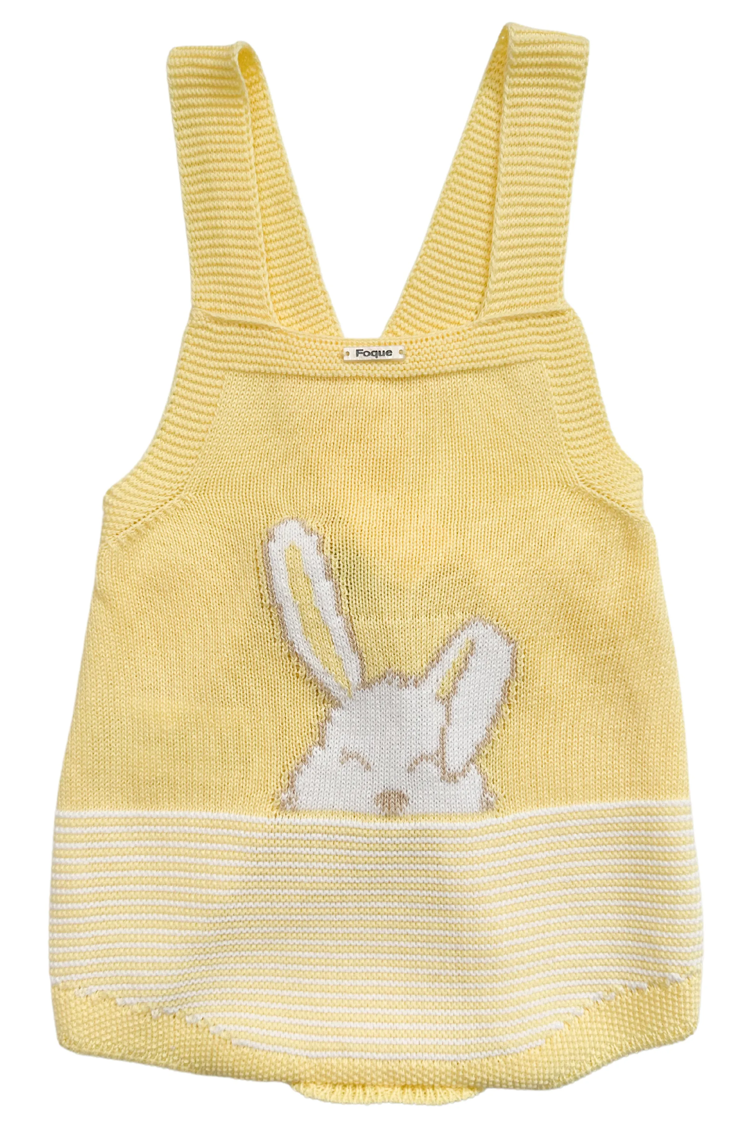 "Suri" Knit Bunny Romper