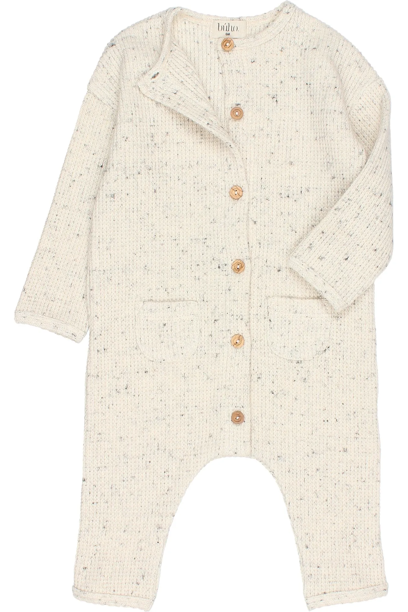 "Winslow" Grey Marl Knit Romper