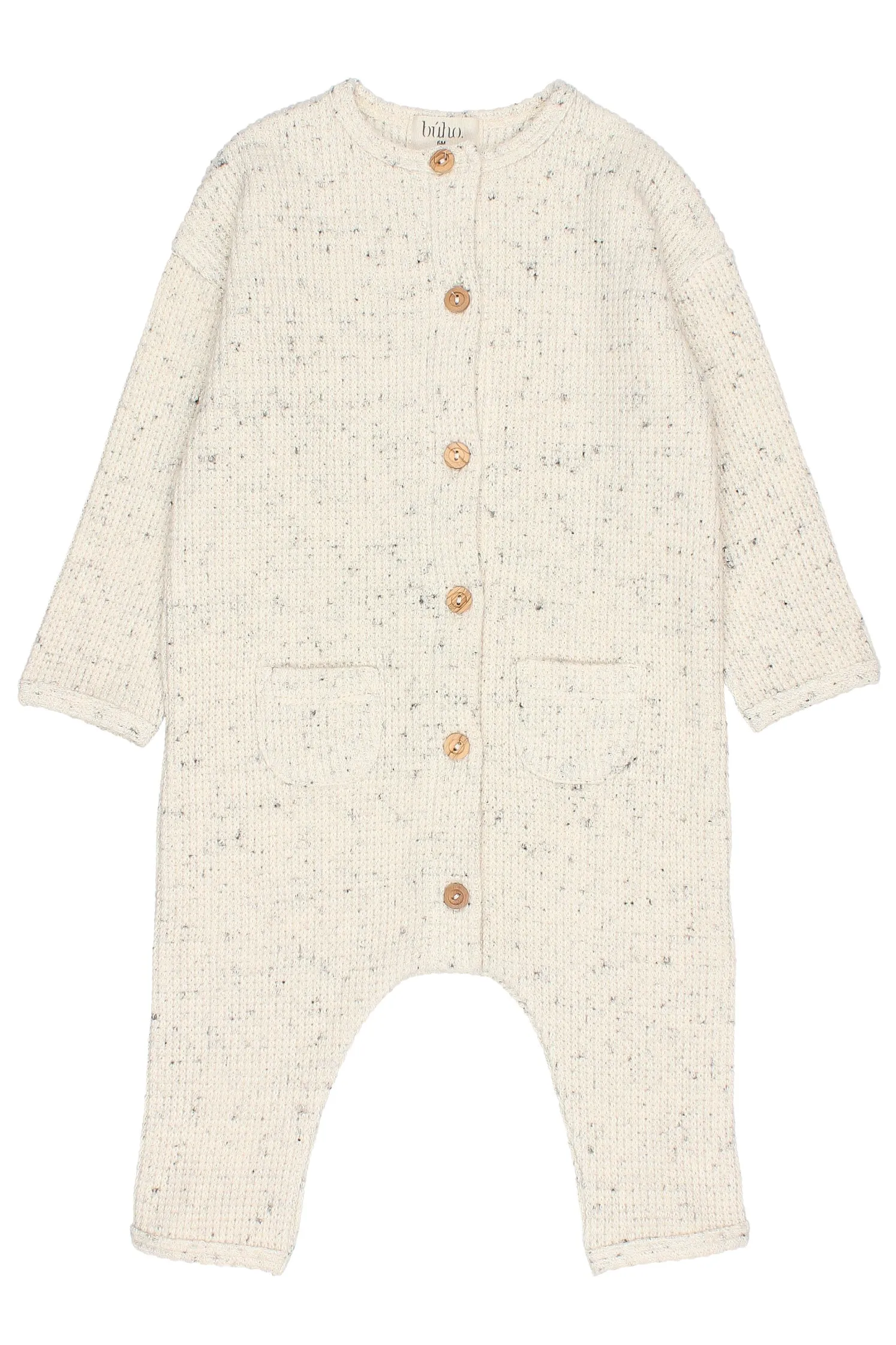 "Winslow" Grey Marl Knit Romper