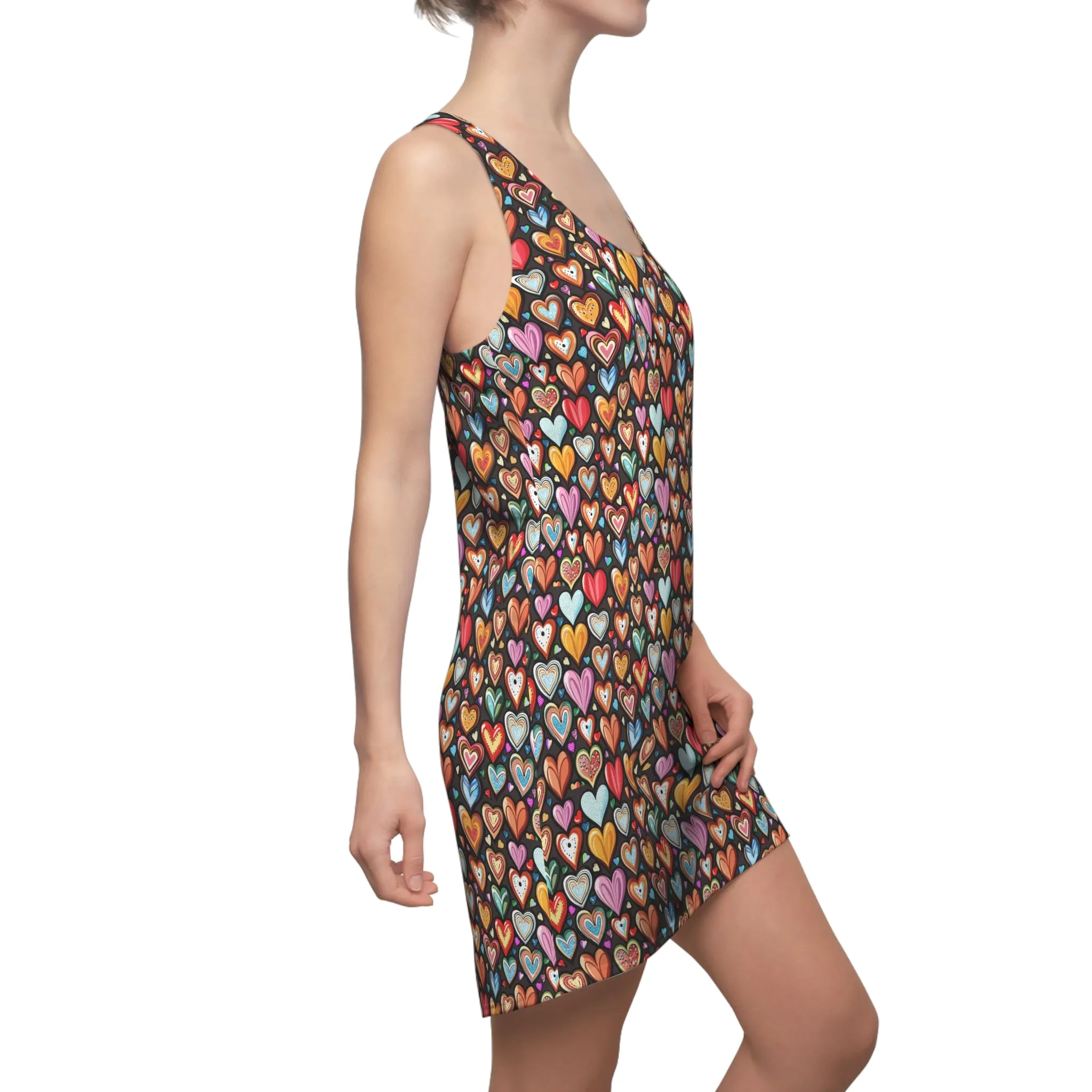 Racerback Freedom Dress - Heart Candy