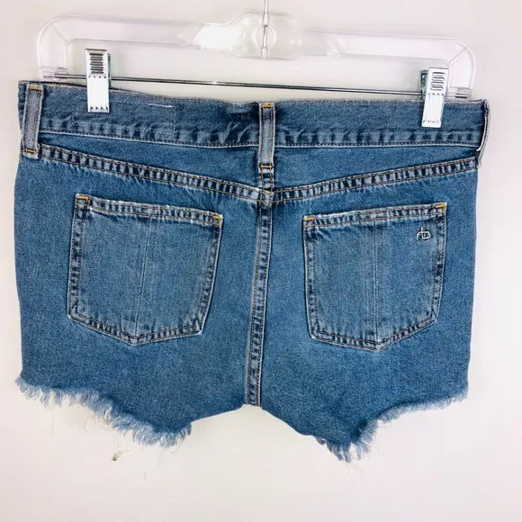 Rag &amp; Bone Winnie Distressed Cut Off Shorts 25