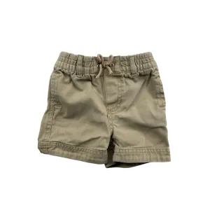 Ralph Lauren Baby Khaki Elastic Waist Shorts With Drawstring #6476