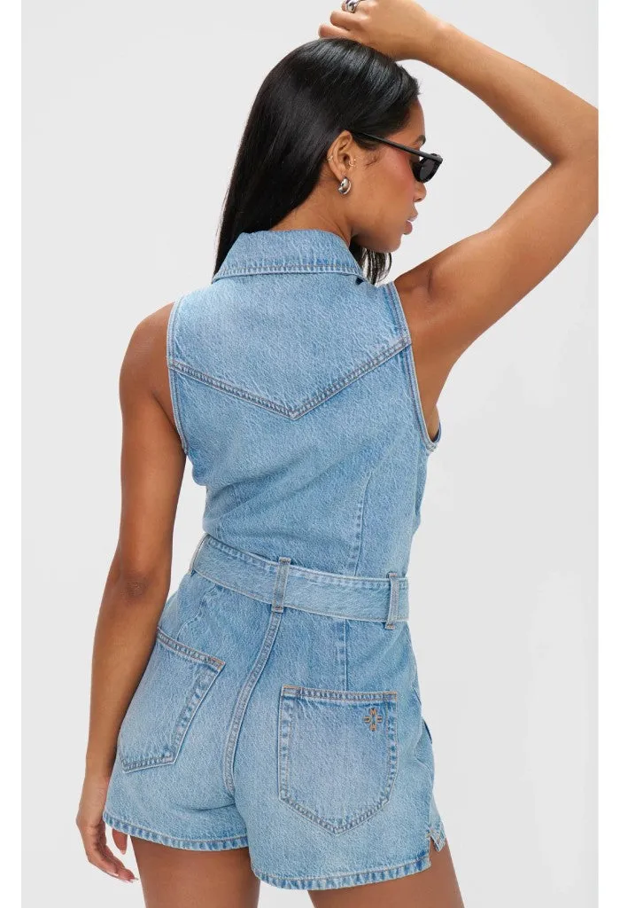 Rancho Mirage Romper-Hailstorm