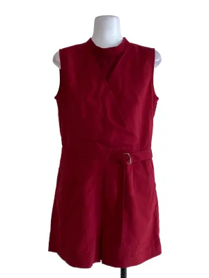 Red Buckle Rompers