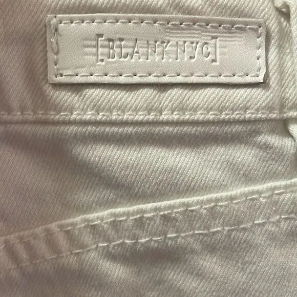 Revolve BLANKNYC Distressed Short in As If (White)