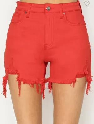 Risen red shorts