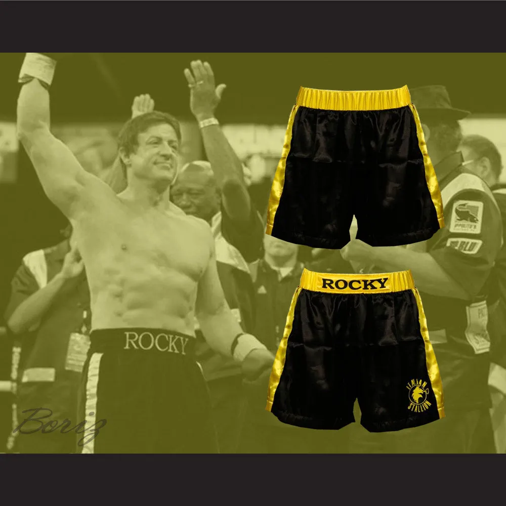 Rocky Balboa Italian Stallion Boxing Shorts