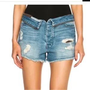 RtA River Distressed Shorts