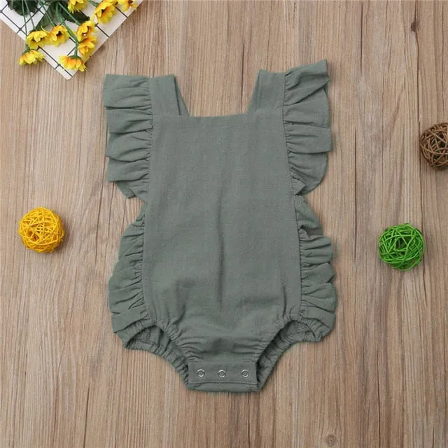 Ruffled Holly Jumsuit