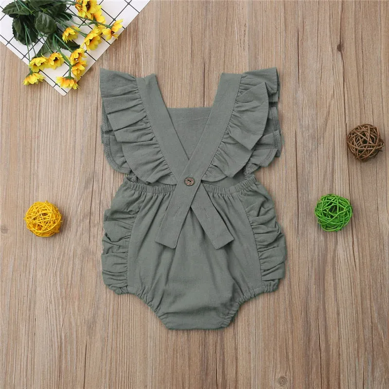 Ruffled Holly Jumsuit