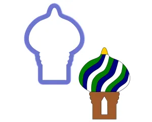 Russian Dome Cookie Cutter