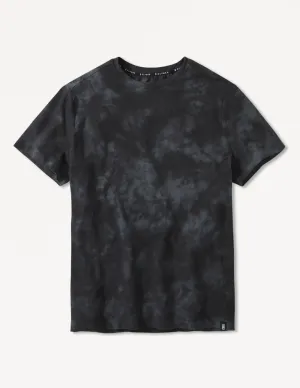 Salton Short Sleeve: Black Tie-Dye