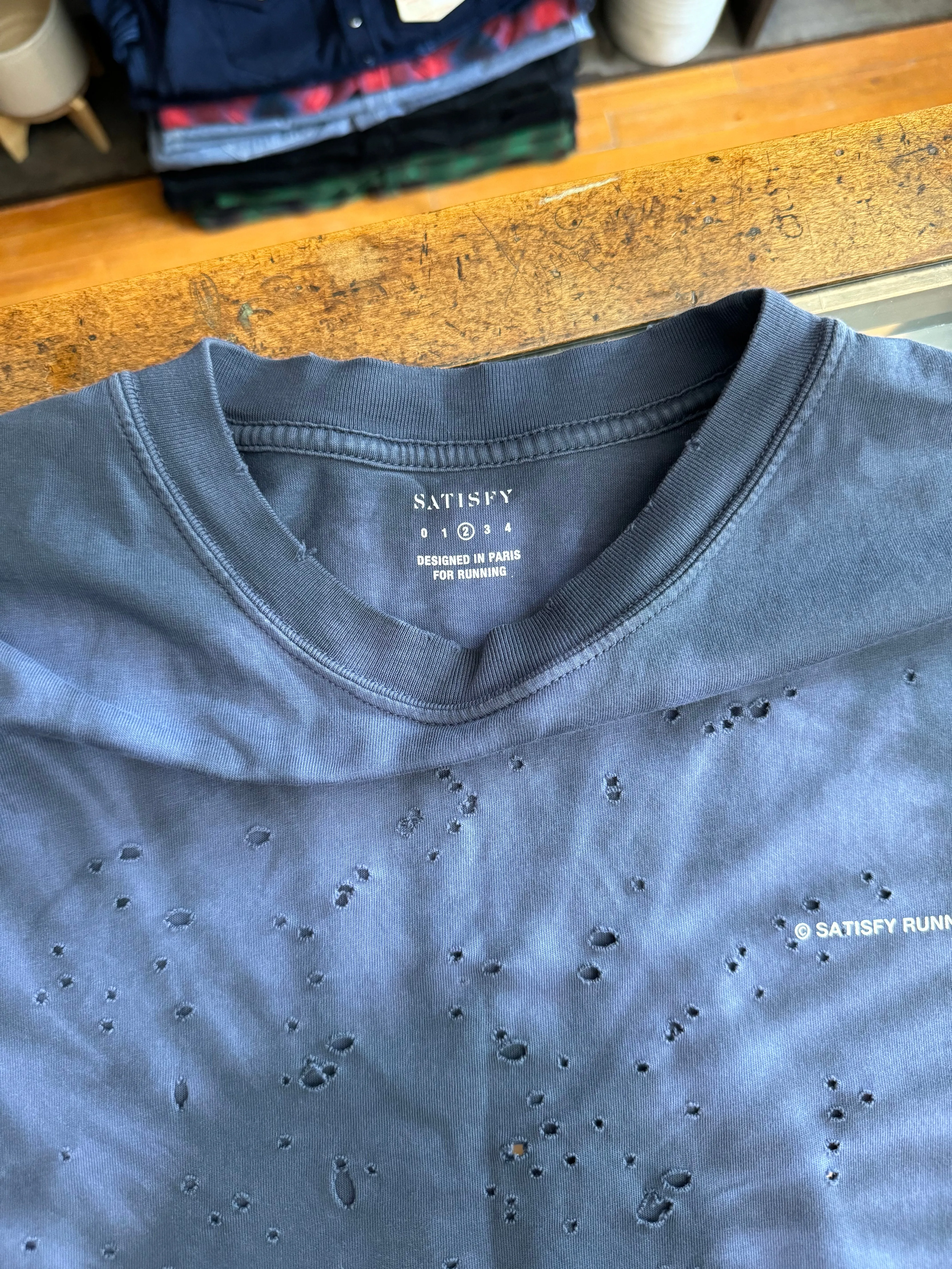Satisfy Running MothTech T-shirt - Tie Dye