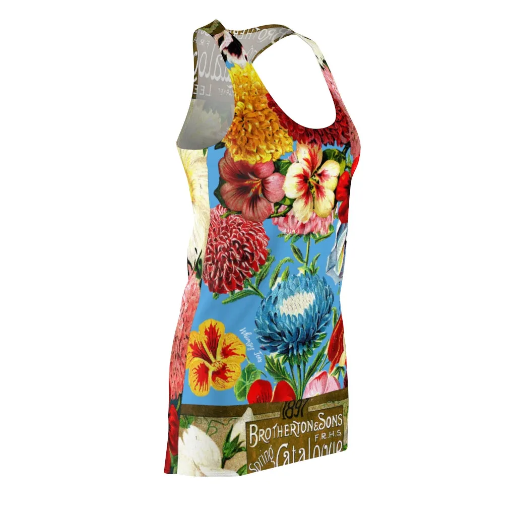 Scarlet Carnation Racerback Dress