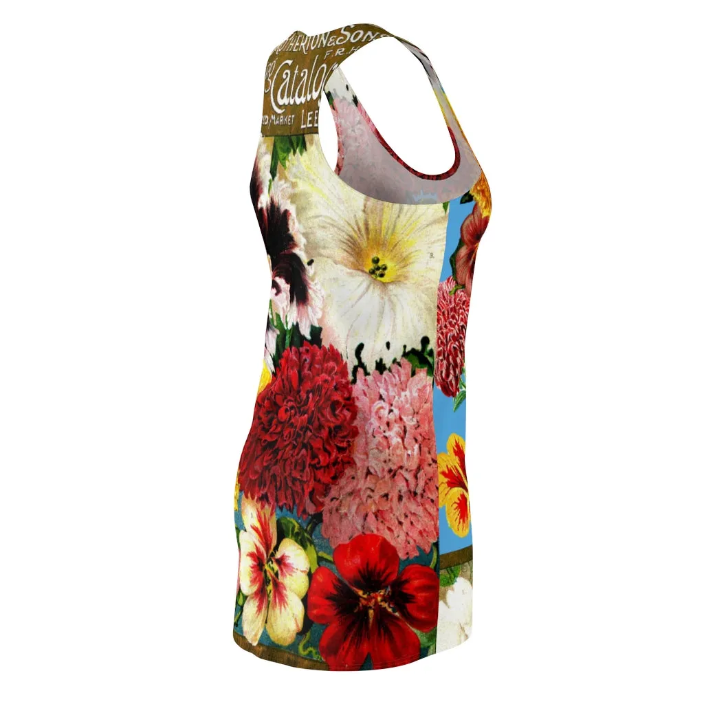 Scarlet Carnation Racerback Dress