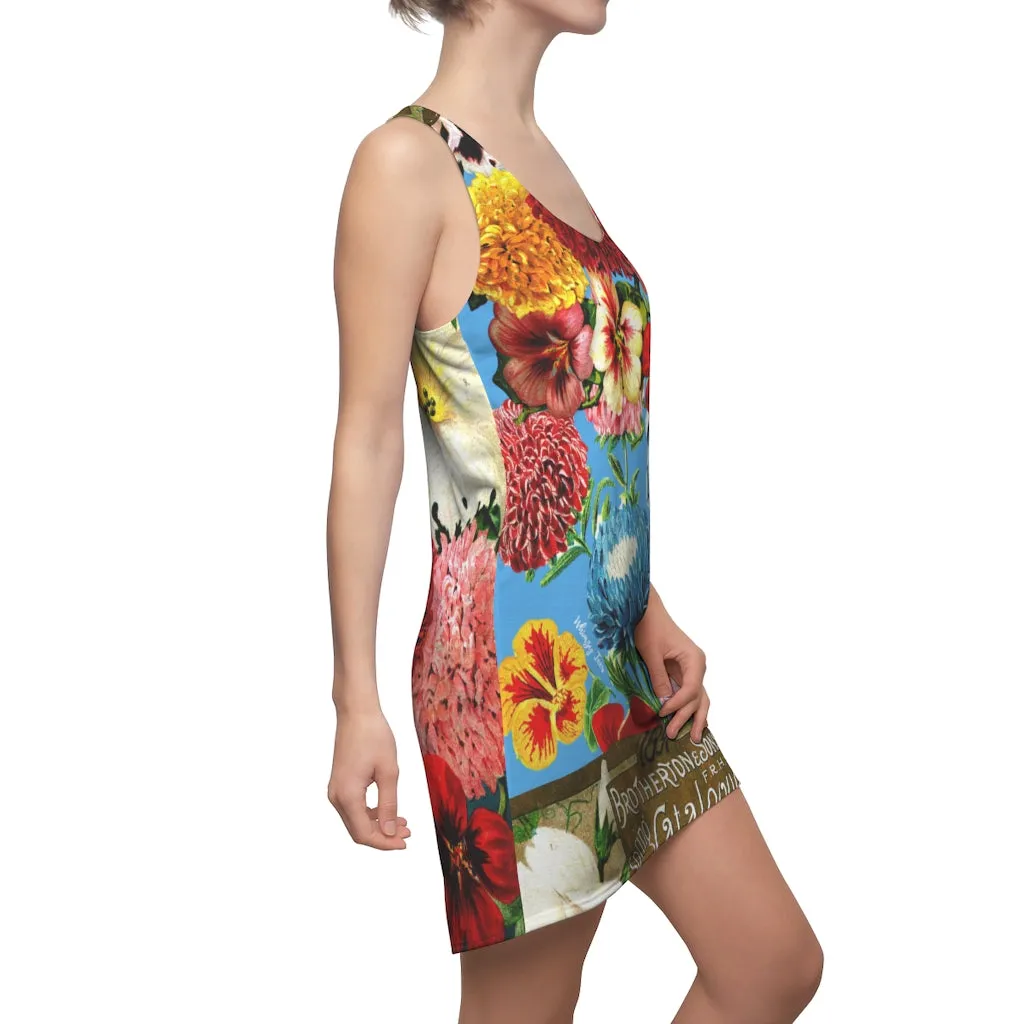Scarlet Carnation Racerback Dress
