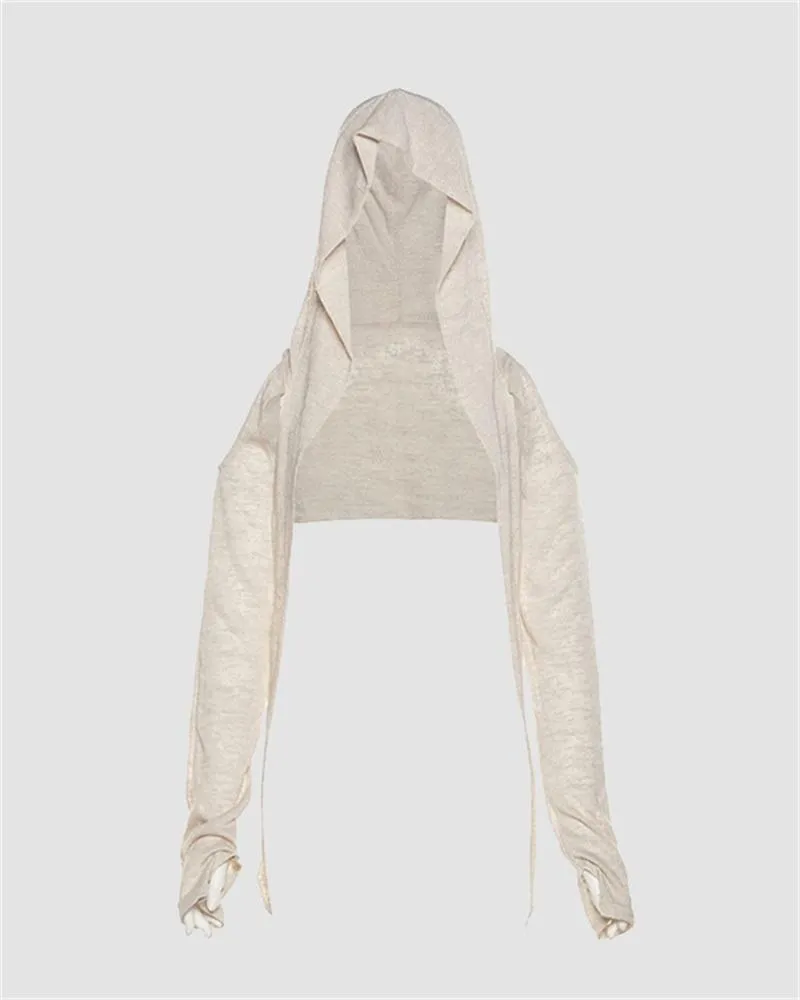 Scarwin Cut Out Hoodie