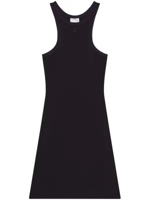 Scuba cotton mini dress