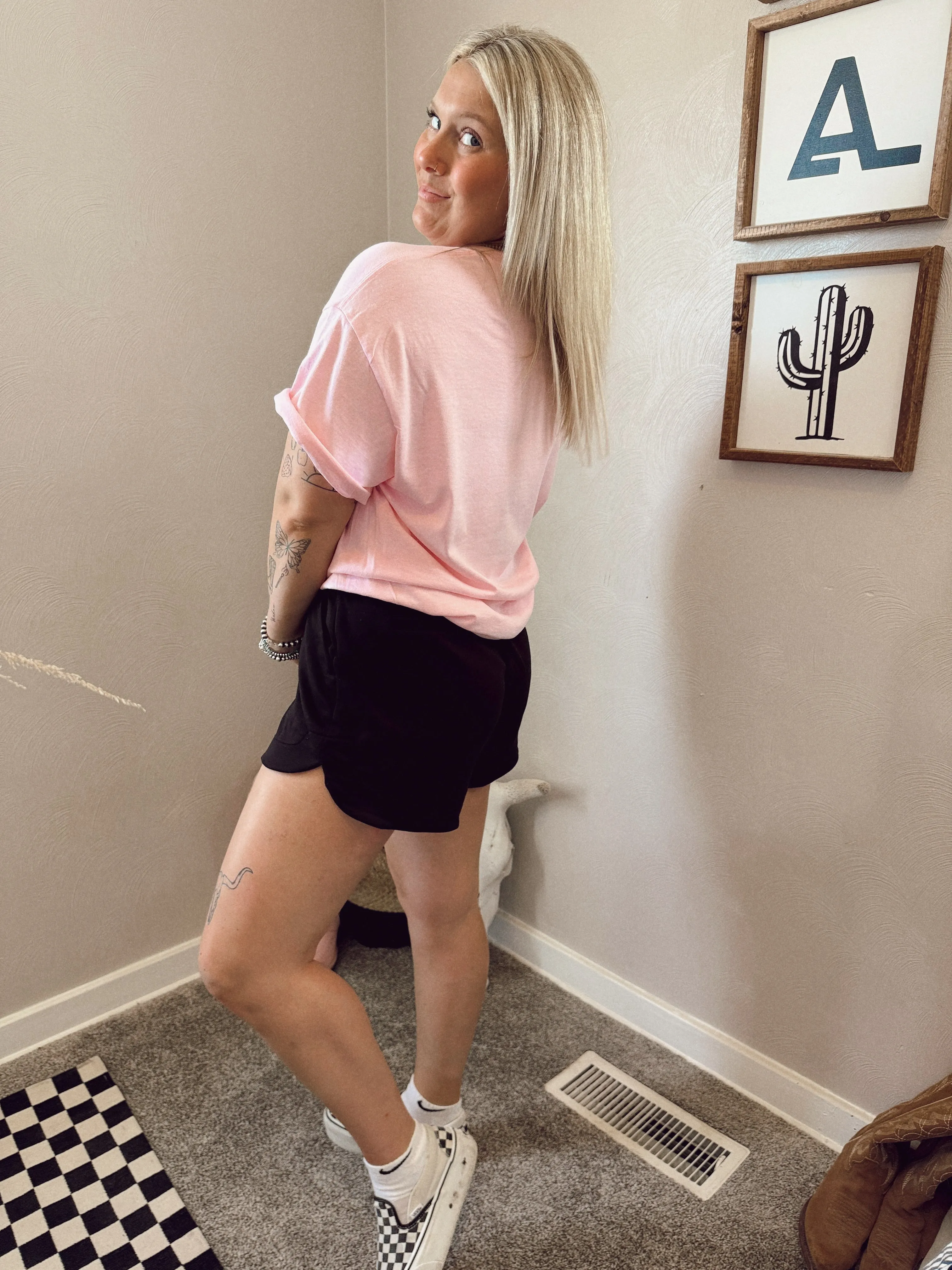 SCUBA SHORTS: BLACK