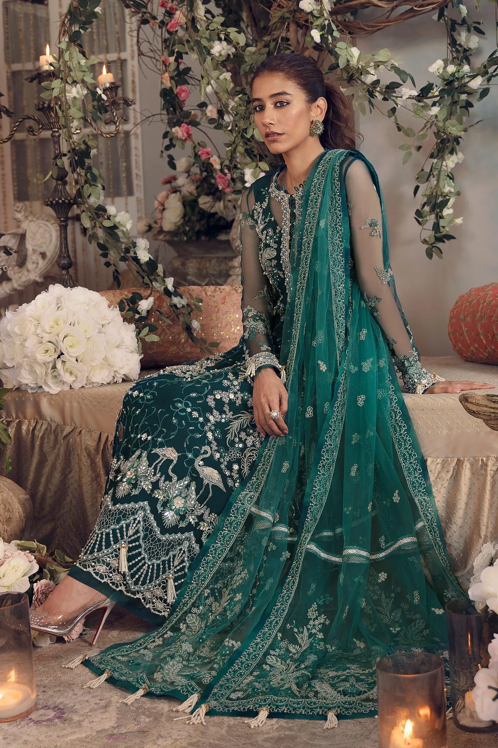 SERVAH (ZRW-20741) | Zaha Gossamer RTW Collection 2022 | Stitched Embellished Suits