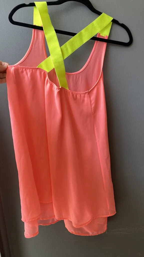 Sheer Racerback Mini Dress