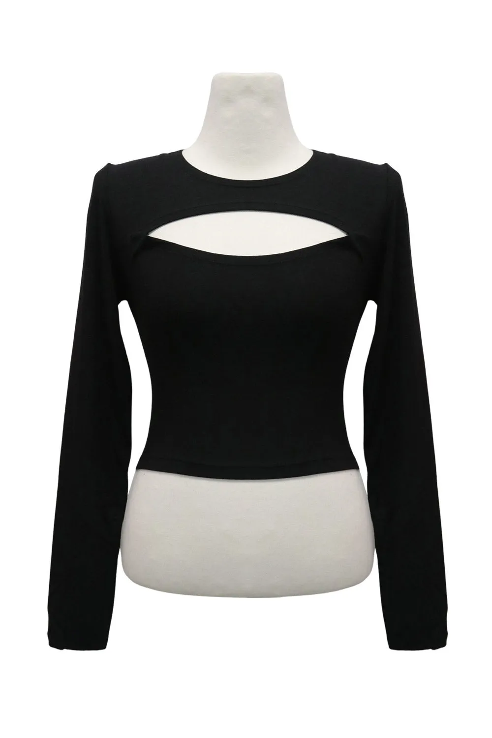 Shelly Cut Out Cropped Top