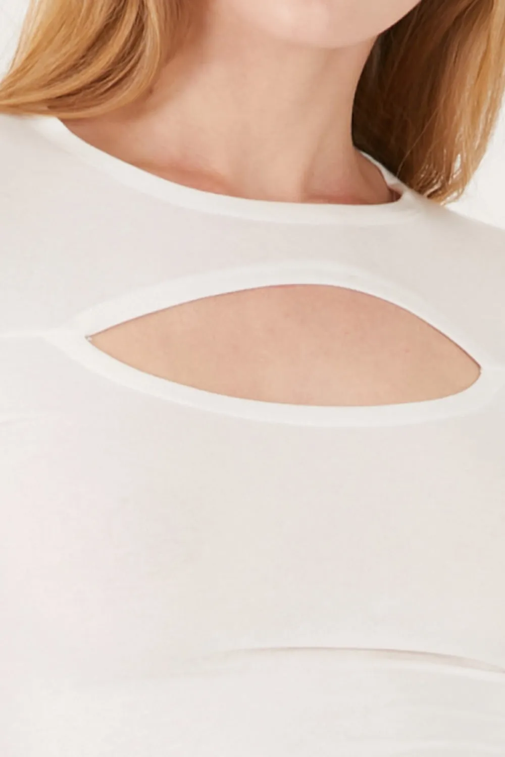Shelly Cut Out Cropped Top