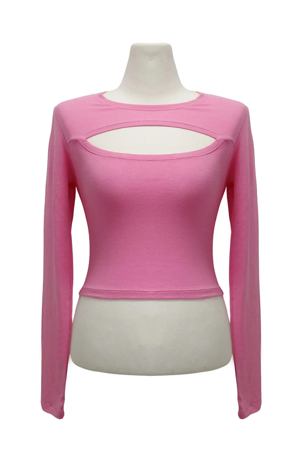 Shelly Cut Out Cropped Top