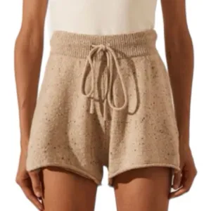 Shona Joy Noelle drawstring knit shorts