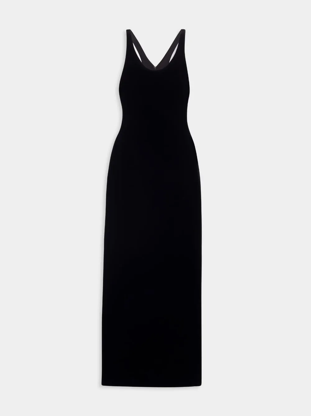 Signature Black Velvet Maxi Dress