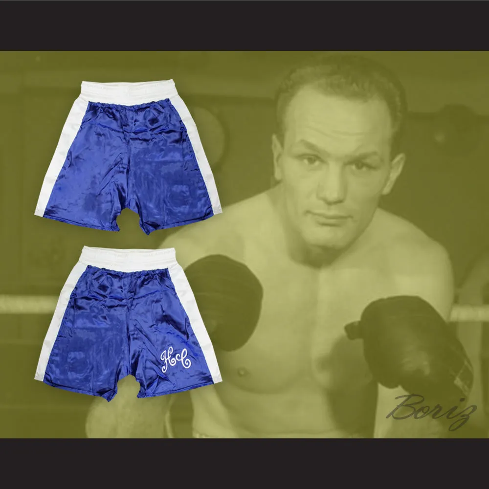 Sir Henry Cooper Blue Boxing Shorts