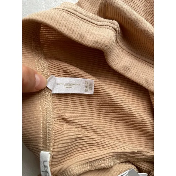 Skin Raffaela Shorts in Toasted Coconut Size 4/XL